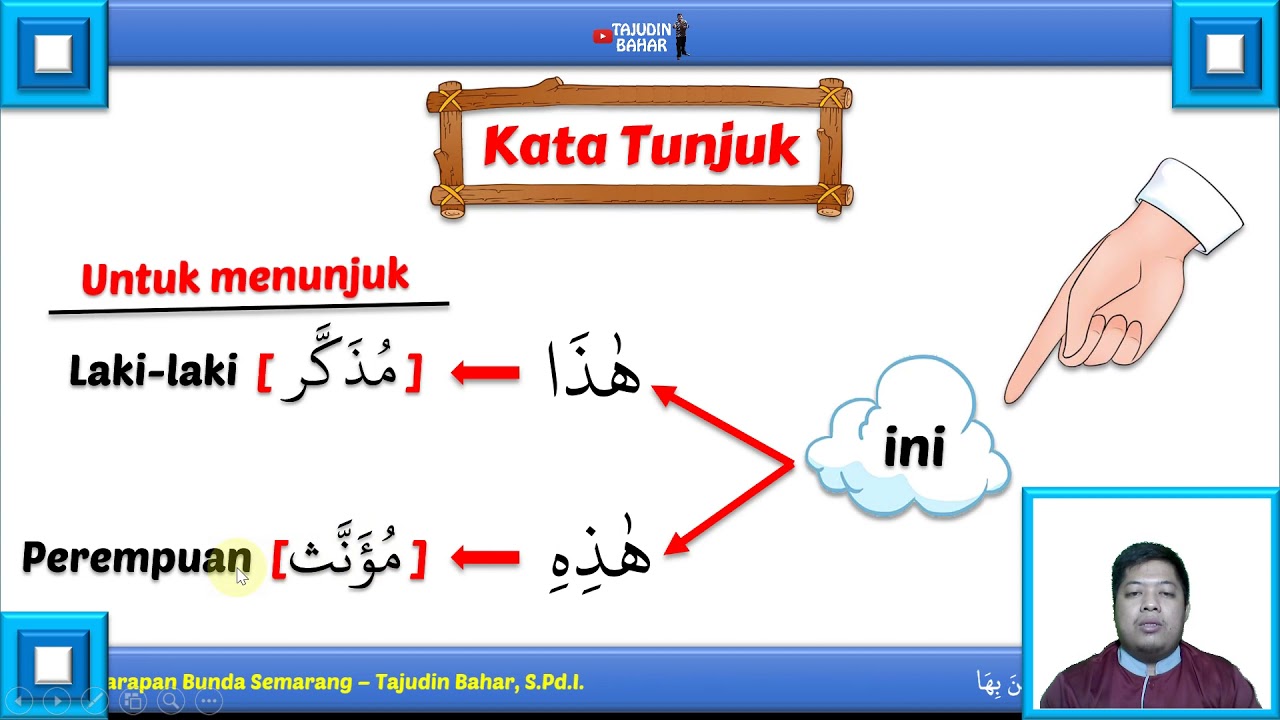 Materi Bahasa Arab Tentang Penggunaan Kata Tunjuk (اِسْمُ الْاِشَارَة ...