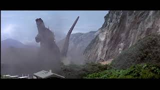 compilation of Godzilla falling into large holes