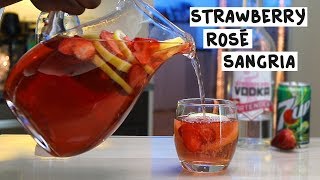 Strawberry Rosé Sangria