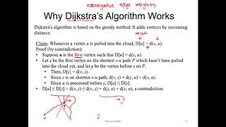 Shortest Paths Part 3: Dijkstra's Algorithm - proof