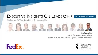 Executive Insights on Leadership December 10, 2019