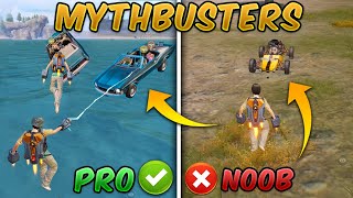 Top 10 MythBusters "Mecha Fusion" Update 3.2 BGMI & PUBG Mobile Tips & Tricks Myths #29 Guide