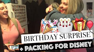 SURPRISE 30TH BIRTHDAY + PACKING FOR DISNEY WORLD | Gillian At Home