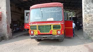 Bl 3933 Panvel Depot 😍 #msrtc #bus #travel #traffic #vehicle #ashokleyland #publictransport #kokan