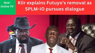 Breaking news Kiir mayardit cɛ duɔ̱ɔ̱p ɛn wocɛ kuäär IO kɛ jɛ kä gobɛnɔr rɛy weckä yambio cɛ jɛ lat.