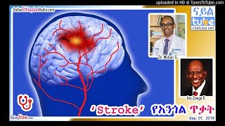 የአንጎል ጥቃት - Stroke - ye’ānigoli t’ik’ati - Dr-Mehari-Gebreyohanns-Ethiopians-