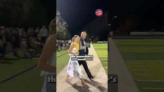 Soldier stuns sister at Homecoming queen ceremony after deployment 🥲 #shorts