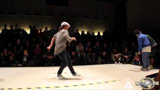 Kazuki Roc \u0026 Bgirl Ayumi vs Lagaet \u0026 Bruce Allmighty | LCB BATTLE 2012