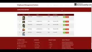 Employee Management System | Python Django Project Tutorial | Python CRUD Project