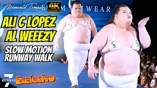 Witness 👀 Ali C Lopez Aka Al Weeezy Walk for CI Swimwear at  NYFW SS 2025