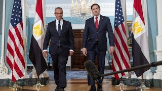 Egypt's Foreign Minister visits Washington following controversial Trump comments on Gaza