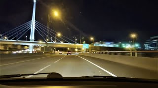 Driving From Brossard to Montreal Timelapse