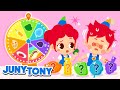 Rueda Mágica de Colores | Dulces Coloridos y Más | Canciones Infantiles | JunyTony en español