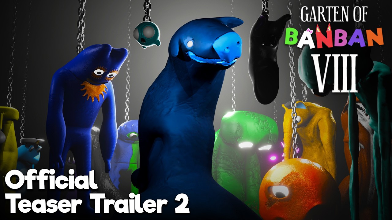 Garten Of Banban 8 Official Teaser Trailer Youtube