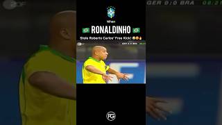 Ronaldinho STEALS Roberto Carlos’ Free Kick!😭