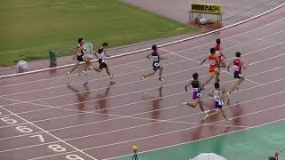 20180929北九州市中学新人陸上 中1男子100m決勝