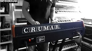 Crumar Performer \u0026 Moog Taurus (1979) Analog Synthesizer \