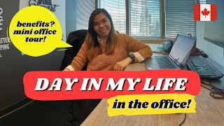 WORKING IN CANADA | Benefits and Toronto Office Tour | Buhay Canada | Pinoy in Canada