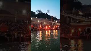 Har Ki Pauri Ganga Aarti Live Darshan #shortsvideo #gangaaarti