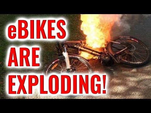 EBIKES ARE CATCHING FIRE!! OH MY GOD!!! - YouTube