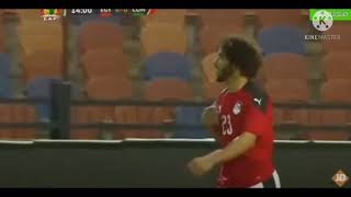 هدف منتخب مصر الاول 1 -  0  جزر القمر هدف محمد النينى تصفيات افريقيا
