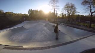 Lauttasaari park first sesh - Concrete Proof friends