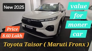 New 2025 Toyota Taisor | Variant S (mid model) | Best Value For Money Car | Sachin Malik