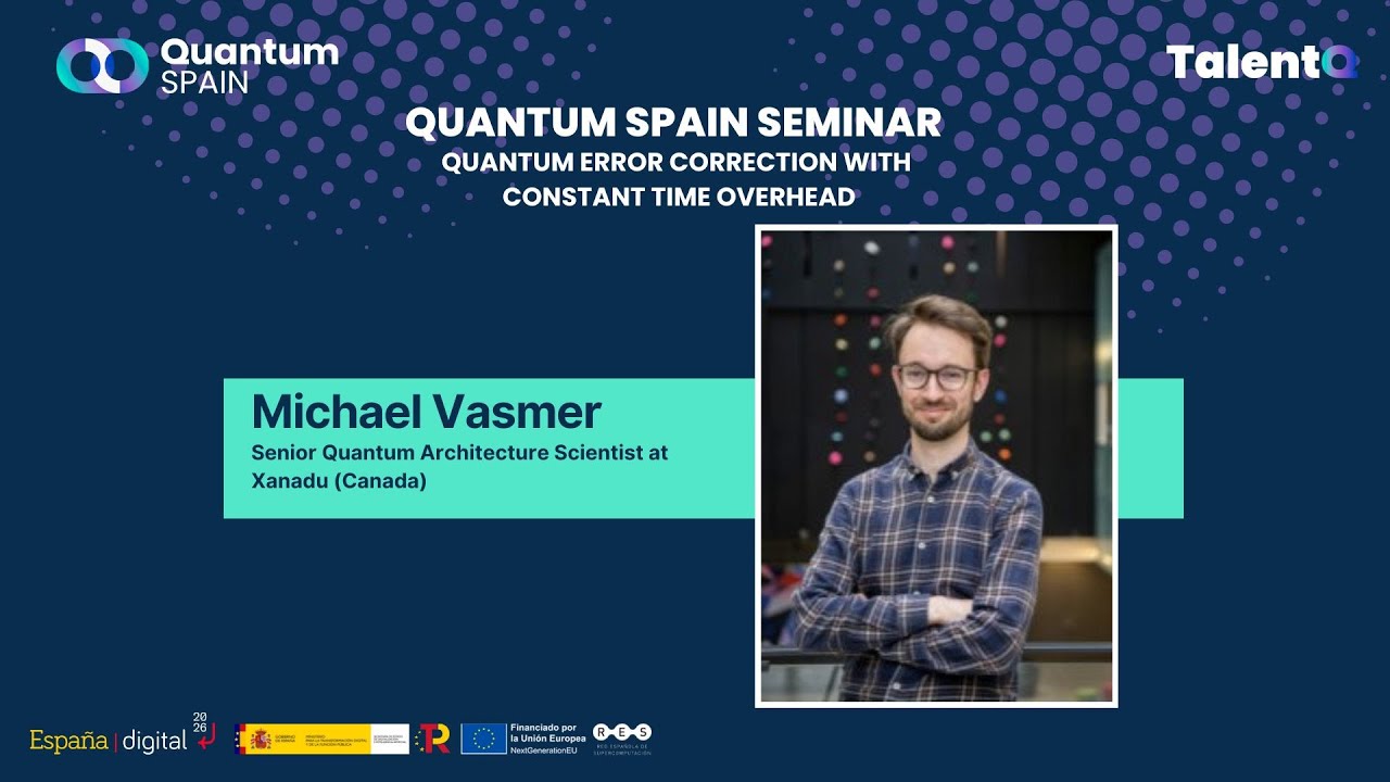 Quantum Seminar Quantum Error Correction With Constant Time Overhead