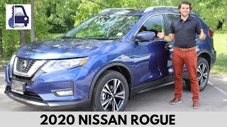 2020 Nissan Rogue SV AWD In Depth Detailed Walk Around and Review