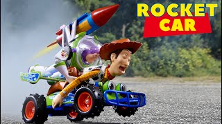 Building a Toy Story Rocket Car - Timelapse