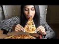 DOMINOS PIZZA Eating Show (MUKBANG)! WATCH ME EAT