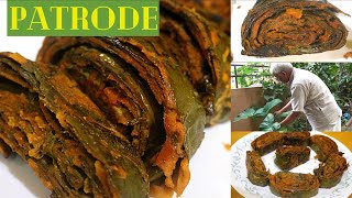 How to prepare PATRODE with COLOCASIA LEAVES \u0026 MILLETS  | Dr. SARALA