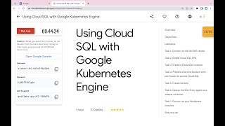 Using Cloud SQL with Google Kubernetes Engine || #qwiklabs || #coursera || [With Explanation🗣️]