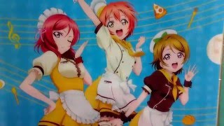 COCO'S　ココス×ラブライブ　コラボキャンペーン　クリアファイル　コンプしました。