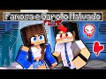 A FAMOSA e o GAROTO MALVADO se APAIXONARAM - FILME no Minecraft ◂Miika▸