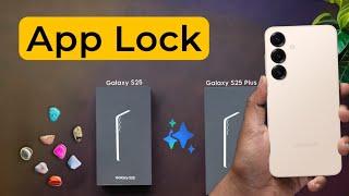 Samsung Galaxy S25 / S25 Plus: App \u0026 Game Lock | How to Lock App in Samsung Galaxy S25 Plus