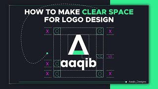 How to make clear space and Logo Grid Construction   Illustrator CC 2020