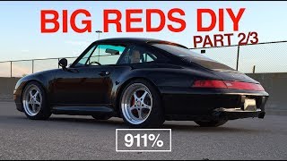 Porsche 993 Big Red Brake DIY Part 2/3 | DIY005