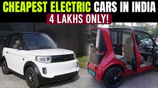 Top 5 Cheapest Electric Cars in India 2023 | MVS Auto