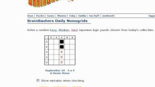 Nonogram Tutorial