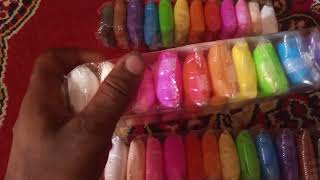 first super light clay ASMR video