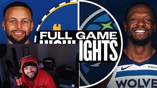 THIS TEAM IS BAD! WARRIORS at TIMBERWOLVES | FULL GAME HIGHLIGHTS | December 21, 2024 (REACTION)