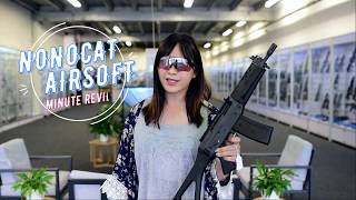 Nonocat Airsoft Minute Review - GHK Sig 553 Cerakoted Gas Blowback Rifle