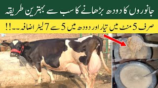 Best desi formula for increasing Cows and Buffalos Milk | Gaye Bhains ka doodh barhany ka tarika