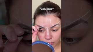 My Uneven Eyebrows This Eyebrow Mapping String