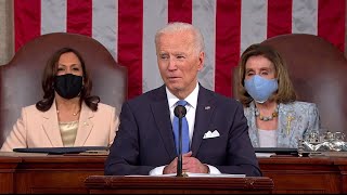 WATCH: Biden calls to ‘end our exhausting war over immigration’ | 2021 Biden address to Congress