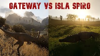 THE ISLE - GATEWAY VS SPIRO | A Map Comparison | #TheIsle