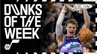 Lauri and Sixx THROW IT DOWN ‼️| #DunksOfTheWeek | UTAH JAZZ