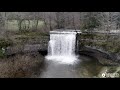 les cascades du hérisson en crue