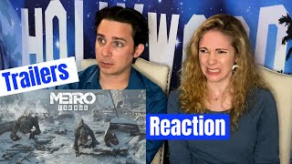 Metro Exodus Mutant Monsters Cinematic Trailers Reaction